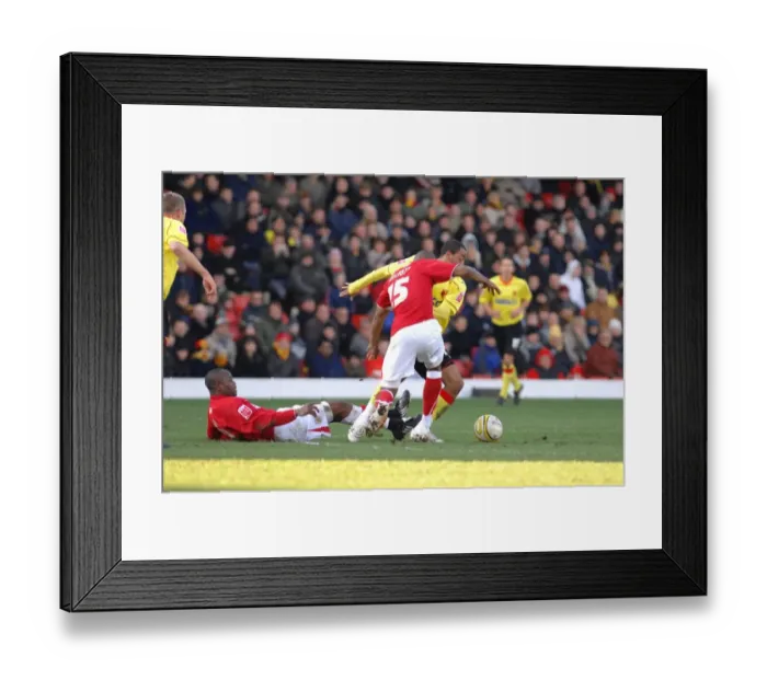 Framed Print : Bristol City vs. Watford: A Football Rivalry - Season 08-09
