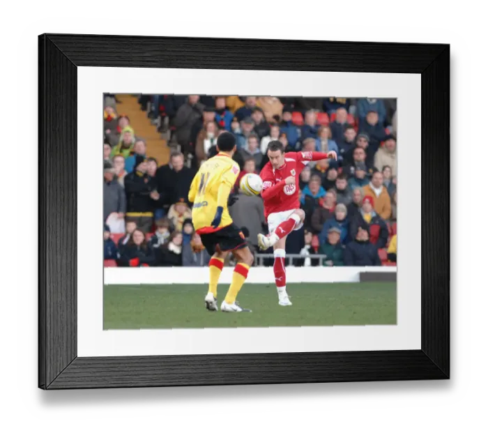 Framed Print : Watford vs. Bristol City: A Football Rivalry - Season 08-09