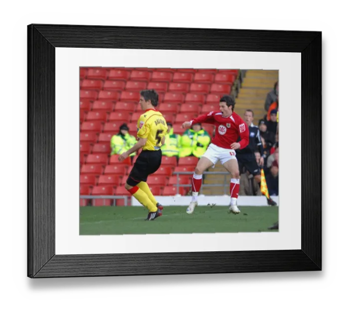 Framed Print : Watford vs. Bristol City: A Football Rivalry - Season 08-09