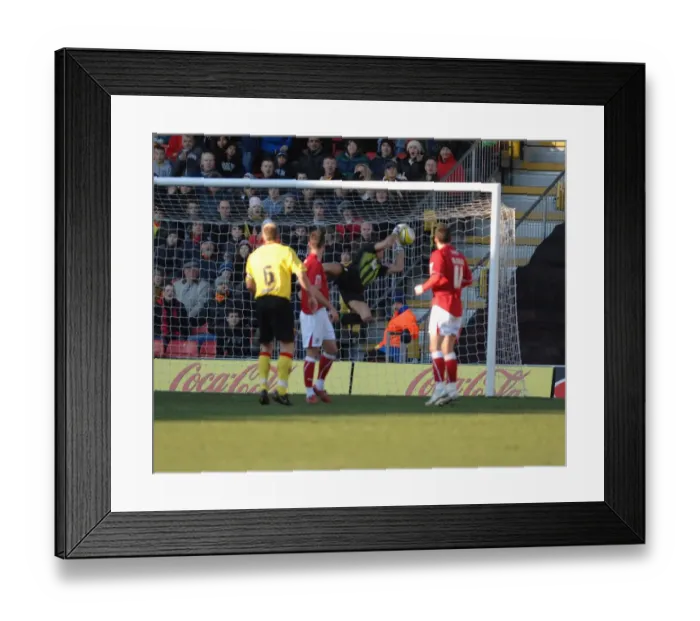 Framed Print : Bristol City vs. Watford: A Football Rivalry - Season 08-09 Framed Print : Bristol City vs. Watford: A Football Rivalry - Season 08-09