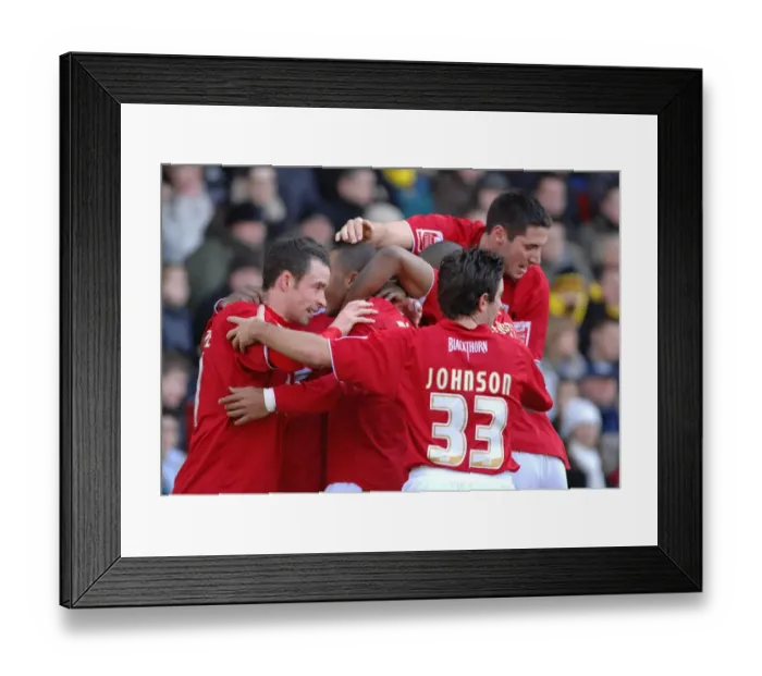 Framed Print : Watford vs. Bristol City: A Football Rivalry - Season 08-09 Framed Print : Watford vs. Bristol City: A Football Rivalry - Season 08-09