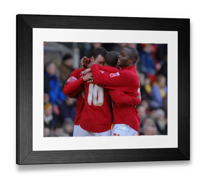 Framed Print : Bristol City First Team: Season 08-09: Watford V Bristol City Framed Print : Bristol City First Team: Season 08-09: Watford V Bristol City