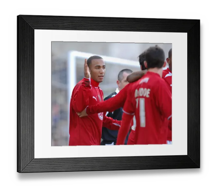 Framed Print : Championship Showdown: Watford vs. Bristol City (08-09) - A Football Rivalry: Watford vs. Bristol City