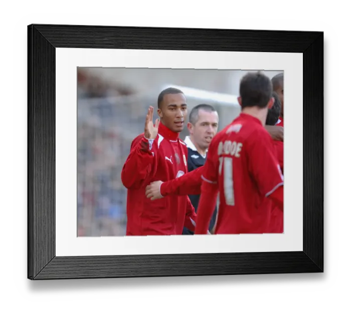 Framed Print : A Football Rivalry: Bristol City vs. Watford - Season 08-09
