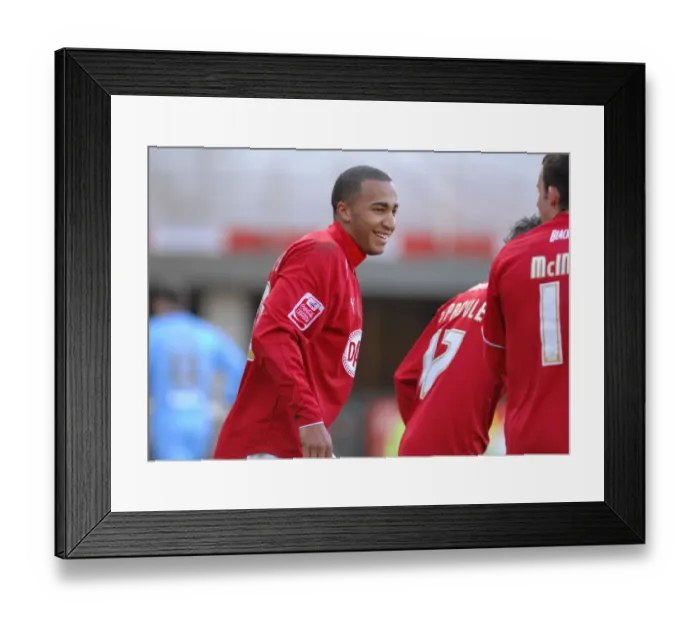 Framed Print : Watford vs. Bristol City: A Football Rivalry - Season 08-09