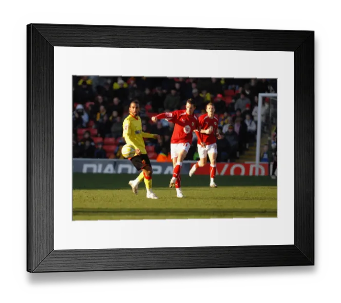 Framed Print : Watford vs. Bristol City: A Football Rivalry - Season 08-09 Framed Print : Watford vs. Bristol City: A Football Rivalry - Season 08-09