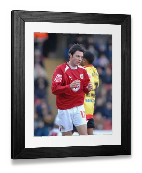 Framed Print : Watford vs. Bristol City: A Football Rivalry - Season 08-09 Framed Print : Watford vs. Bristol City: A Football Rivalry - Season 08-09