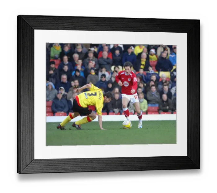 Framed Print : Bristol City vs. Watford: A Football Rivalry - 08-09 Season Framed Print : Bristol City vs. Watford: A Football Rivalry - 08-09 Season