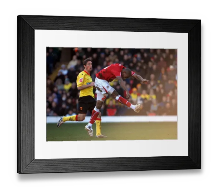Framed Print : Watford vs. Bristol City: A Football Rivalry - Season 08-09