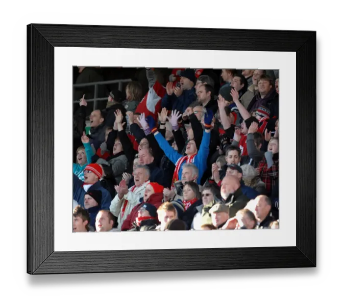 Framed Print : Watford vs. Bristol City: A Football Rivalry - Season 08-09 Framed Print : Watford vs. Bristol City: A Football Rivalry - Season 08-09