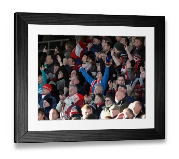 Framed Print : Championship Showdown: Watford vs. Bristol City (08-09) - A Football Rivalry