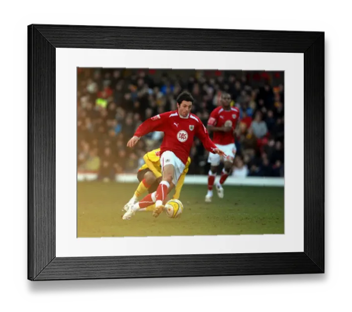 Framed Print : Watford vs. Bristol City: A Football Rivalry - Season 08-09 Framed Print : Watford vs. Bristol City: A Football Rivalry - Season 08-09