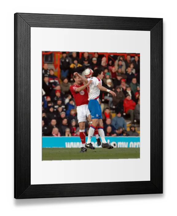 Framed Print : Bristol City vs. Crystal Palace: A Football Rivalry - 08-09 Season