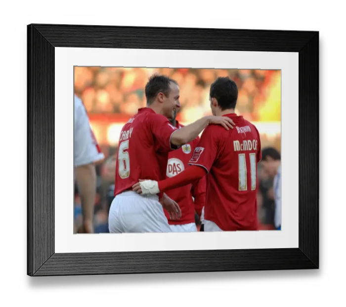Framed Print : Bristol City vs. Crystal Palace: A Season 8-9 Showdown