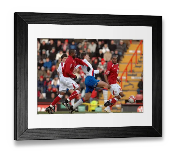 Framed Print : Bristol City vs. Crystal Palace: A Football Rivalry - 08-09 Season