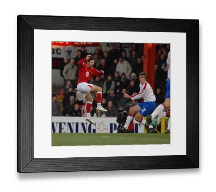 Framed Print : Bristol City vs. Crystal Palace: A Season 8-9 Showdown - The Epic Football Battle