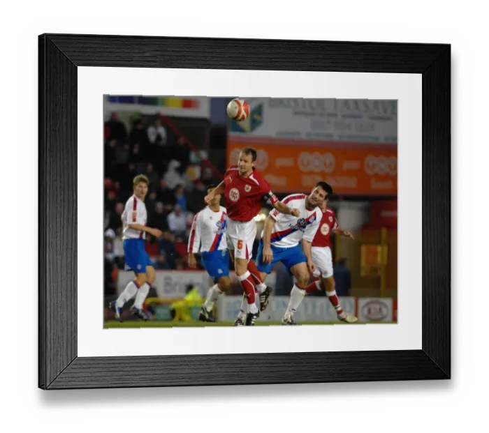Framed Print : Bristol City vs. Crystal Palace: A Football Rivalry - 08-09 Season