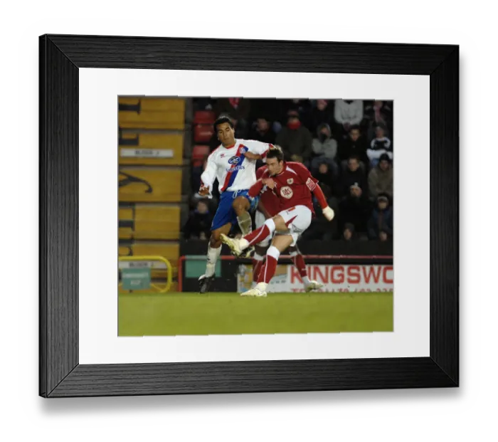 Framed Print : Bristol City vs. Crystal Palace: A Football Rivalry - Season 08-09