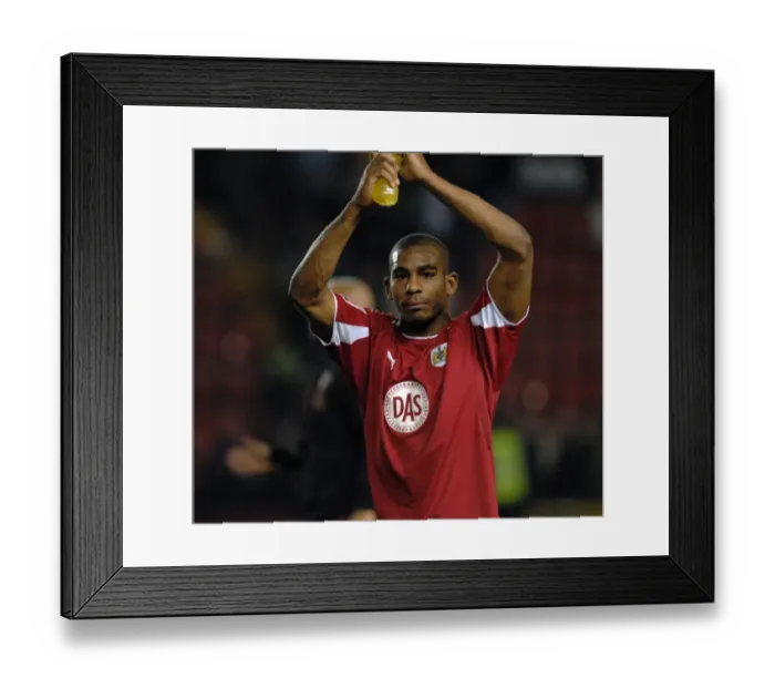 Framed Print : Bristol City vs. Crystal Palace: A Football Rivalry - 08-09 Season