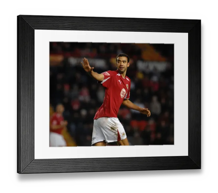 Framed Print : The Epic Clash: Bristol City vs. Crystal Palace - Season 8-9
