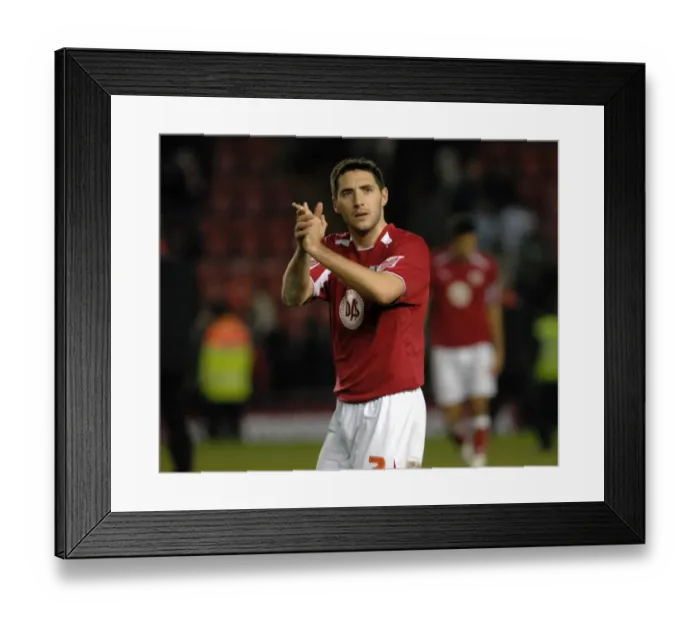 Framed Print : Bristol City vs. Crystal Palace: A Football Rivalry - 08-09 Season