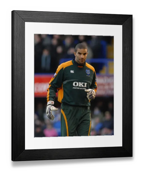Framed Print : FA Cup Showdown: Portsmouth vs. Bristol City, Season 08-09