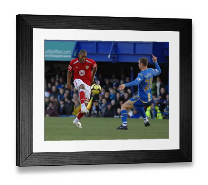 Framed Print : FA Cup Showdown: Portsmouth vs. Bristol City, Season 08-09 Framed Print : FA Cup Showdown: Portsmouth vs. Bristol City, Season 08-09