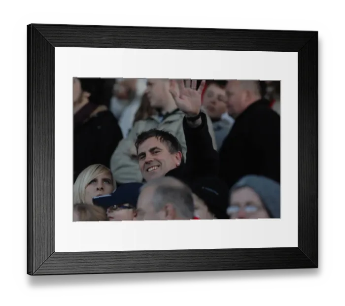 Framed Print : FA Cup Showdown: Portsmouth vs. Bristol City, Season 08-09