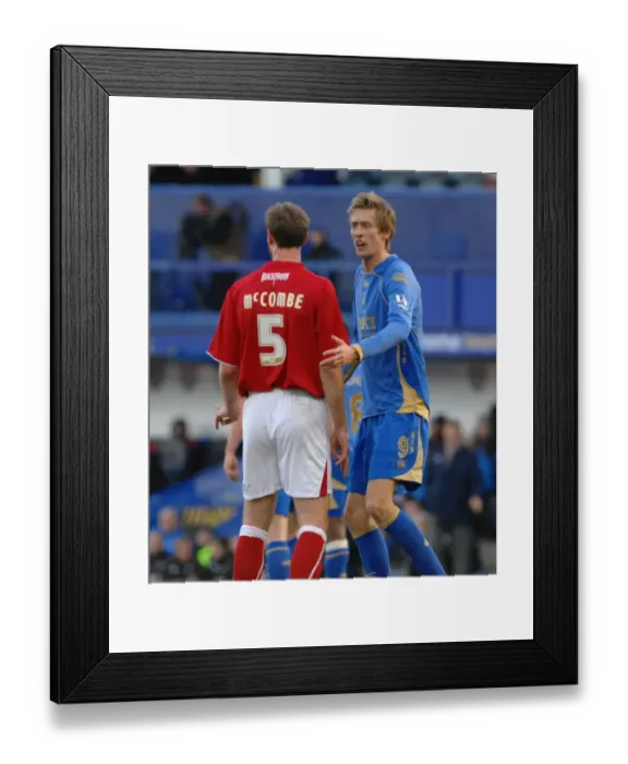 Framed Print : FA Cup Showdown: Portsmouth vs. Bristol City, Season 08-09 Framed Print : FA Cup Showdown: Portsmouth vs. Bristol City, Season 08-09