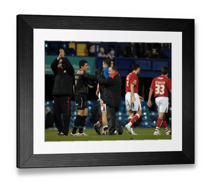 Framed Print : FA Cup Showdown: Portsmouth vs. Bristol City, Season 08-09 Framed Print : FA Cup Showdown: Portsmouth vs. Bristol City, Season 08-09