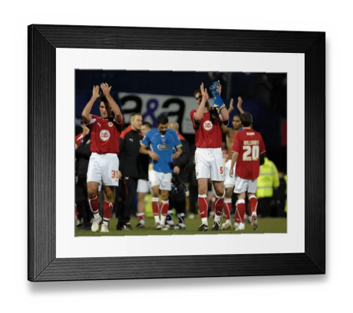 Framed Print : FA Cup Showdown: Portsmouth vs. Bristol City, Season 08-09 Framed Print : FA Cup Showdown: Portsmouth vs. Bristol City, Season 08-09