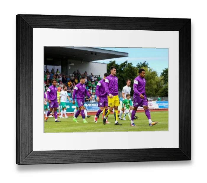 Framed Print : Bristol City FC: Korey Smith Leads Out Pre-season Friendly Against Guernsey FC, 2017 Framed Print : Bristol City FC: Korey Smith Leads Out Pre-season Friendly Against Guernsey FC, 2017