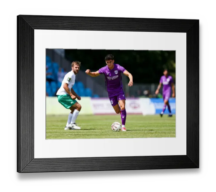 Framed Print : Bristol City's Callum O'Dowda in Action during Pre-season Friendly against Guernsey FC, 2017