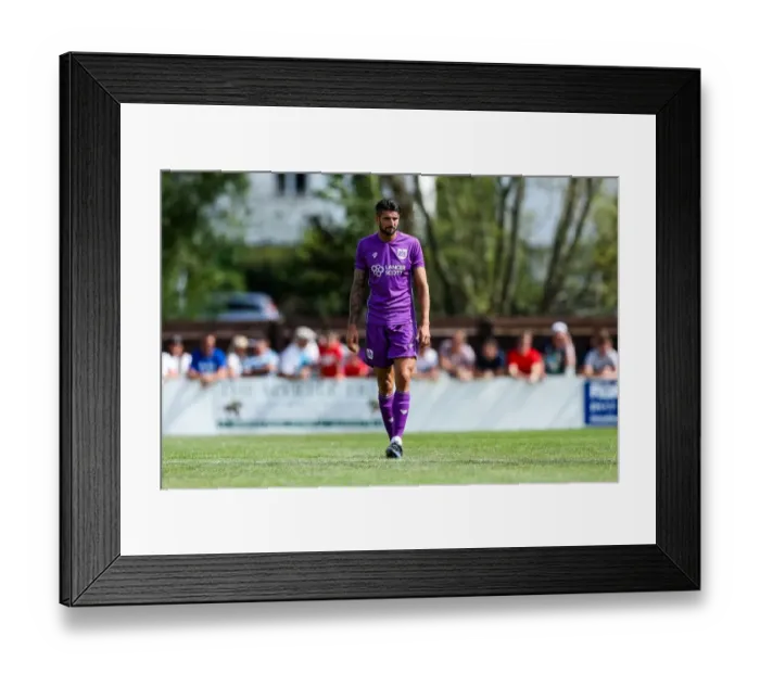 Framed Print : Bristol City's Eros Pisano Watches Pre-season Match Against Bristol Manor Farm, 2017 Framed Print : Bristol City's Eros Pisano Watches Pre-season Match Against Bristol Manor Farm, 2017