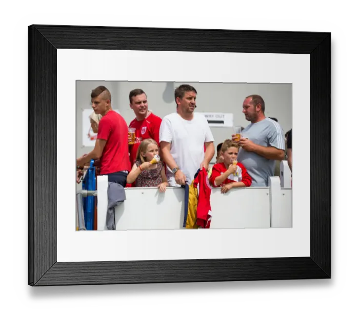 Framed Print : Bristol City FC: Pre-Season Friendly Against Bristol Manor Farm at The Creek (09 / 07 / 2017)