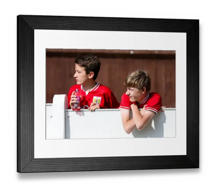 Framed Print : Bristol City Fans in Action at Pre-season Friendly against Bristol Manor Farm, 2017 Framed Print : Bristol City Fans in Action at Pre-season Friendly against Bristol Manor Farm, 2017