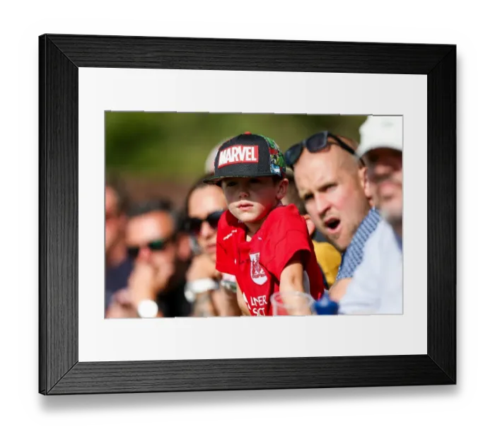 Framed Print : Bristol City FC: Pre-season Friendly at The Creek - Bristol Manor Farm vs. Bristol City (09 / 07 / 2017)