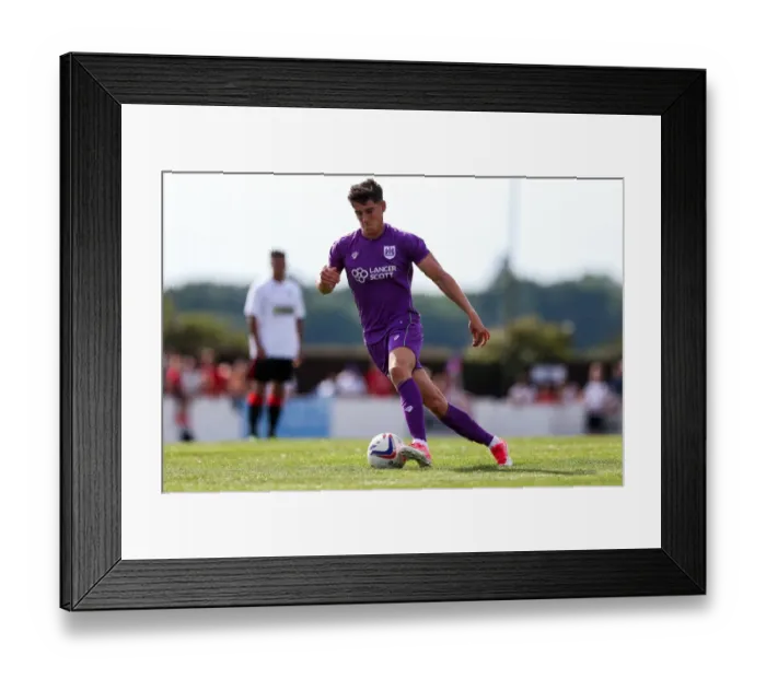 Framed Print : Bristol City's Callum O'Dowda Stars in Pre-season Victory Over Bristol Manor Farm