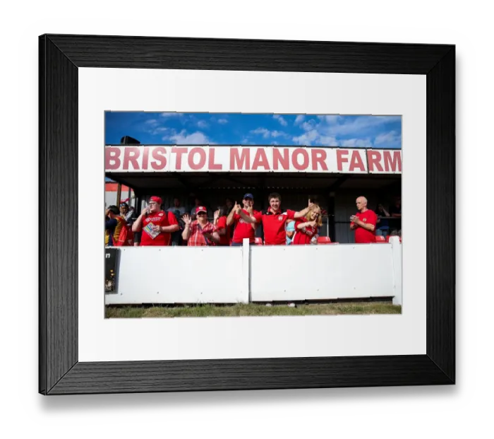 Framed Print : Bristol City Fans in Action: Pre-season Friendly Against Bristol Manor Farm, 2017 Framed Print : Bristol City Fans in Action: Pre-season Friendly Against Bristol Manor Farm, 2017