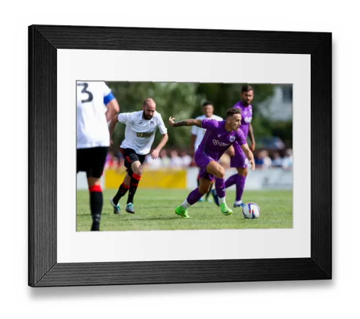 Framed Print : Josh Brownhill in Action: Pre-season Friendly between Bristol City and Bristol Manor Farm (2017) Framed Print : Josh Brownhill in Action: Pre-season Friendly between Bristol City and Bristol Manor Farm (2017)