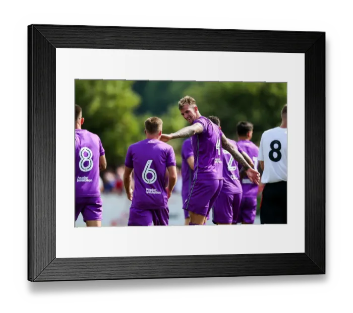Framed Print : Aden Flint of Bristol City in Pre-season Friendly Against Bristol Manor Farm, 2017