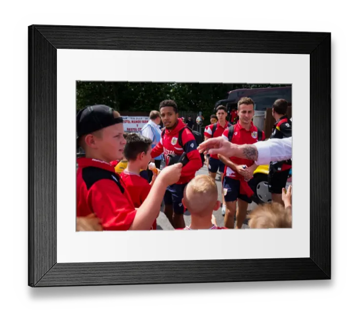 Framed Print : Bristol City Players Korey Smith and Joe Bryan Arrive at Bristol Manor Farm for Pre-season Friendly (2017) Framed Print : Bristol City Players Korey Smith and Joe Bryan Arrive at Bristol Manor Farm for Pre-season Friendly (2017)