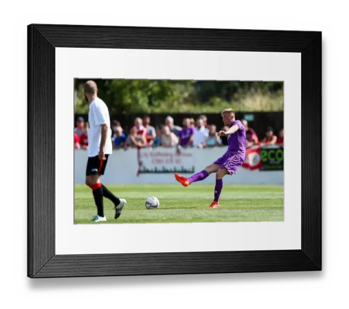 Framed Print : Bristol City's Taylor Moore in Action during Pre-season Friendly against Bristol Manor Farm (2017) Framed Print : Bristol City's Taylor Moore in Action during Pre-season Friendly against Bristol Manor Farm (2017)