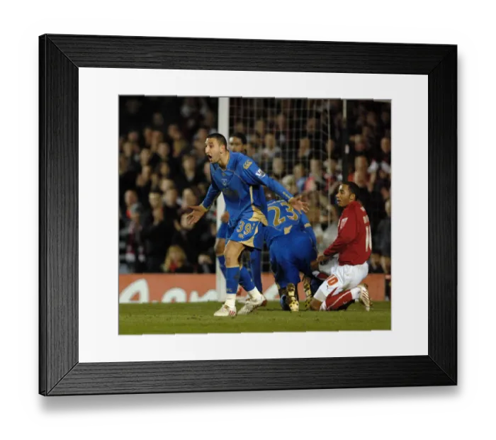 Framed Print : Bristol City vs Portsmouth: A Football Rivalry - Season 08-09