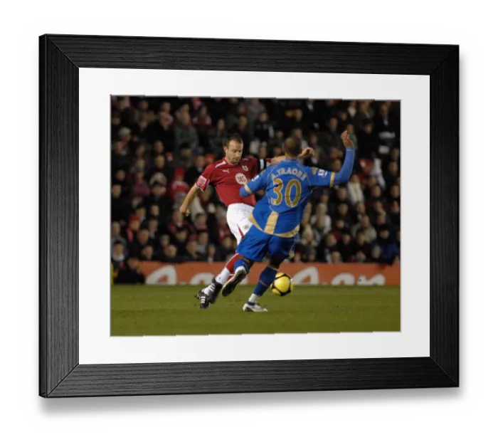 Framed Print : Bristol City vs Portsmouth: A Football Rivalry - Season 08-09 Framed Print : Bristol City vs Portsmouth: A Football Rivalry - Season 08-09