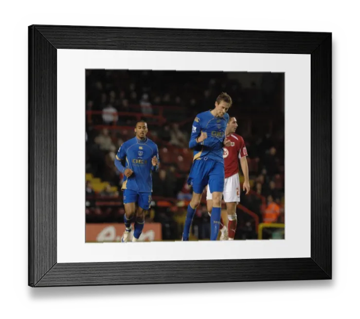 Framed Print : Bristol City First Team: Season 08-09: Bristol City V Portsmouth