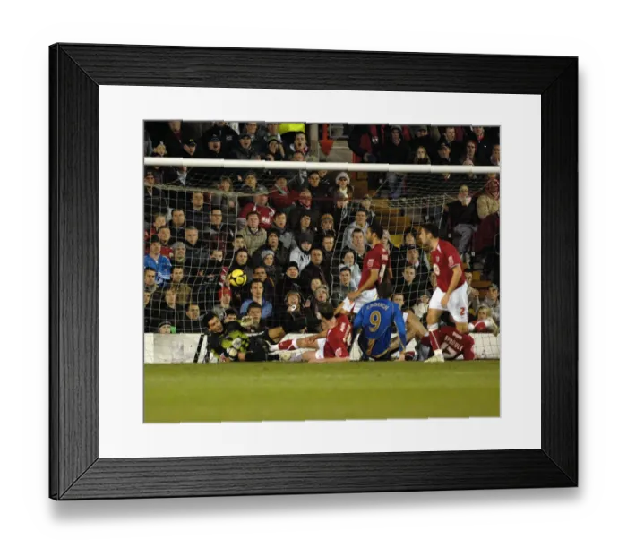 Framed Print : Bristol City vs Portsmouth: A Football Rivalry - Season 08-09