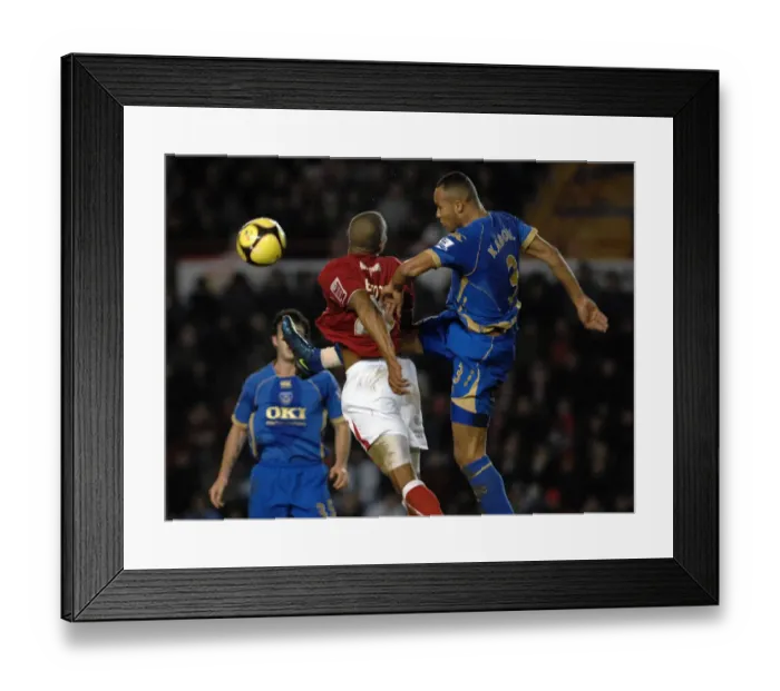 Framed Print : Bristol City vs Portsmouth: A Football Rivalry - Season 08-09