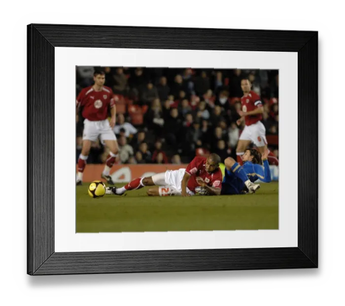 Framed Print : Bristol City vs Portsmouth: A Football Rivalry - Season 08-09