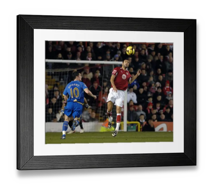 Framed Print : Bristol City vs Portsmouth: A Football Rivalry - Season 08-09